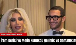 İrem Derici ve Melih Kunukcu gelinlik ve damatlıkla!