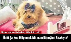 Ünlü Şarkıcı Milyonluk Mirasını Köpeğine Bırakıyor!