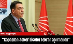 Yankı Bağcıoğlu: "Kapatılan askeri liseler tekrar açılmalıdır”