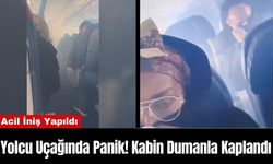 Yolcu Uçağında Panik! Kabin Dumanla Kaplandı