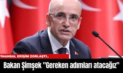 Finansal Erişim Zorlaştı..  Bakan Şimşek "Gereken adımları atacağız"