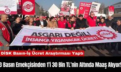 3 Basın Emekçisinden 1’i 30 Bin TL’nin Altında Maaş Alıyor!