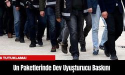 Un Paketlerinde Dev Uyuşturucu Baskını: 8 Tutuklama!