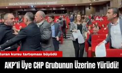 Kuran kursu tartışması büyüdü... AKP’li Üye CHP Grubunun Üzerine Yürüdü!