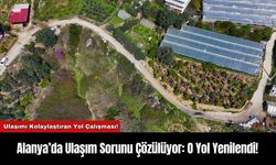 Alanya’da Ulaşım Sorunu Çözülüyor: O Yol Yenilendi!