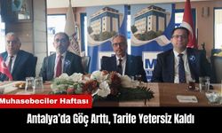 Antalya'da Göç Arttı Tarife Yetersiz Kaldı