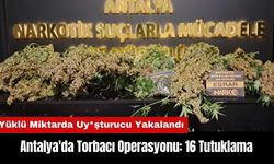 Antalya'da Torbacı Operasyonu: 16 Tutuklama