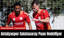 Antalyaspor Galatasaray Puan Hedefliyor