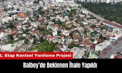 Balbey’de Beklenen İhale Yapıldı