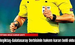 Beşiktaş-Galatasaray Derbisinin hakem kararı belli oldu