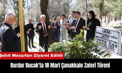 Burdur Bucak'ta 18 Mart Çanakkale Zaferi Töreni