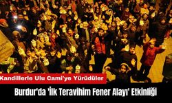 Burdur'da 'İlk Teravihim Fener Alayı' Etkinliği