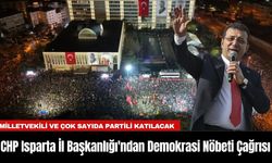 CHP Isparta İl Başkanlığı'ndan Demokrasi Nöbeti Çağrısı