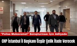 CHP İstanbul İl Başkanı Özgür Çelik İfade Verecek