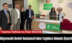 Döşemealtı Devlet Hastanesi’nden Yaşlılara Anlamlı Ziyaret