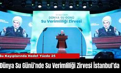 Dünya Su Günü’nde Su Verimliliği Zirvesi İstanbul’da