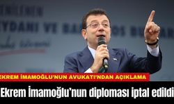 SON DAKİKA!  Ekrem İmamoğlu’nun diploması iptal edildi