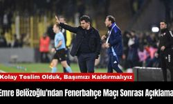 Emre Belözoğlu'ndan Fenerbahçe Maçı Sonrası Açıklama