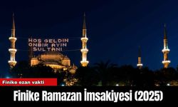 Finike Ramazan İmsakiyesi (2025)