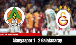 ANLIK ANLATIM |  Alanyaspor 1 - 2 Galatasaray