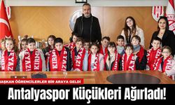 Antalyaspor Küçükleri Ağırladı