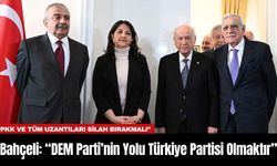 Bahçeli: “DEM Parti’nin Yolu Türkiye Partisi Olmaktır”