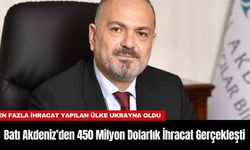 Batı Akdeniz’den 450 Milyon Dolarlık İhracat Gerçekleşti