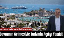 Bayramın Gelmesiyle Turizmin Açılışı Yapıldı! Tercih İç Pazar