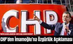 CHP’den İmamoğlu’na Özgürlük Açıklaması