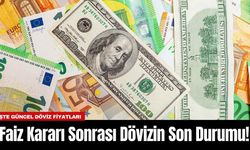 Faiz Kararı Sonrası Dövizin Son Durumu!