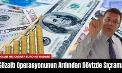 Gözaltı Operasyonunun Ardından Dövizde Sıçrama