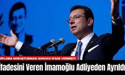 İfadesini Veren İmamoğlu Adliyeden Ayrıldı