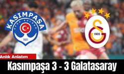 Kasımpaşa-Galatasaray Maçı Anlık Anlatım