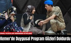 Kemer'de Duygusal Program Gözleri Doldurdu