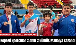 Kepezli Sporcular 2 Altın 2 Gümüş Madalya Kazandı