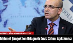 Mehmet Şimşek’ten Uzlaşmalı Döviz Satımı Açıklaması