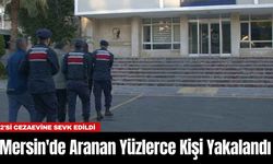 Mersin'de Aranan Yüzlerce Kişi Yakalandı