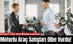 Motorlu Araç Satışları Dibe Vurdu!