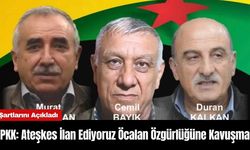 PKK: Ateşkes İlan Ediyoruz Öcalan Özgürlüğüne Kavuşmalı