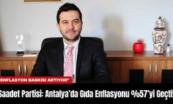 Saadet Partisi: Antalya’da Gıda Enflasyonu %57’yi Geçti!