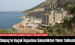 Marmaris’te Kaçak İnşaat İçin Bakanlıktan Yıkım Talimatı