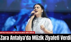 Zara Antalya'da Müzik Ziyafeti Verdi