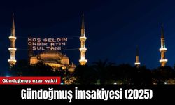 Gündoğmuş Ramazan İmsakiyesi (2025)