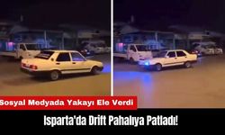 Isparta'da Drift Pahalıya Patladı!