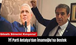 İYİ Parti Antalya'dan İmamoğlu’na Destek