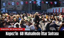 Kepez’in  68 Mahallede İftar Sofrası