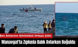 Manavgat'ta Zıpkınla Balık Avlarken Boğuldu! Son Anları Ortaya Çıktı