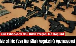 Mersin'de Yasa Dışı Silah Kaçakçılığı Operasyonu!