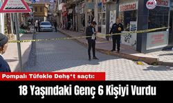 Pompalı Tüfekle Dehş*t saçtı:18 Yaşındaki Genç 6 Kişiyi Vurdu