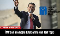 İMO'dan İmamoğlu tutuklanmasına Sert Tepki: “Tarihi bir leke ”